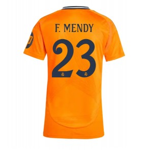 Real Madrid Ferland Mendy #23 Udebanetrøje Dame 2024-25 Kort ærmer